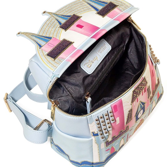 Disney Danielle Nicole Sleeping Beauty Castle Backpack Bag Disneyland paris - Picture 6 of 8